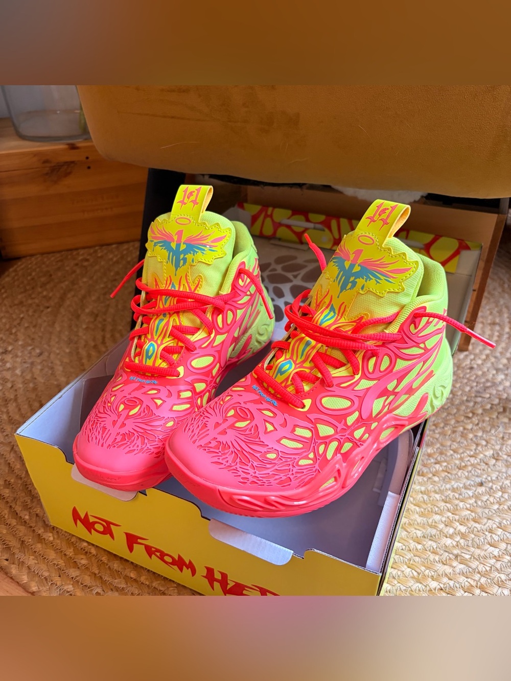 Puma lamelo basketball shoes